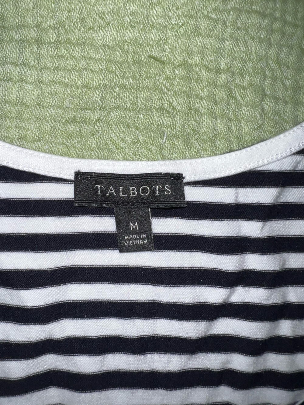 Talbots Striped Tank - Picture 2 of 3